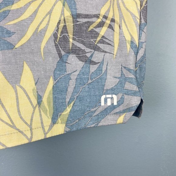 NWT Mens Travis Mathew Outsourced Shorts‎ Size 40 Heather Sleet Floral Trunks - Picture 5 of 9